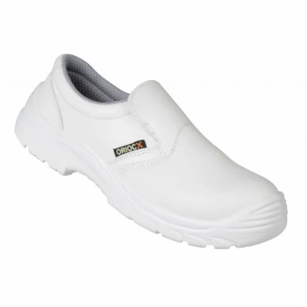 Coupon 😍 Mocassins de Sécurité T.39 Blanc QUINTANAR Robur 🤩 outlet 1