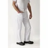 De gros 🎉 Pantalon de Cuisine Mixte Blanc ARENAL T.5 Robur 👏 vente luxe pas cher 5