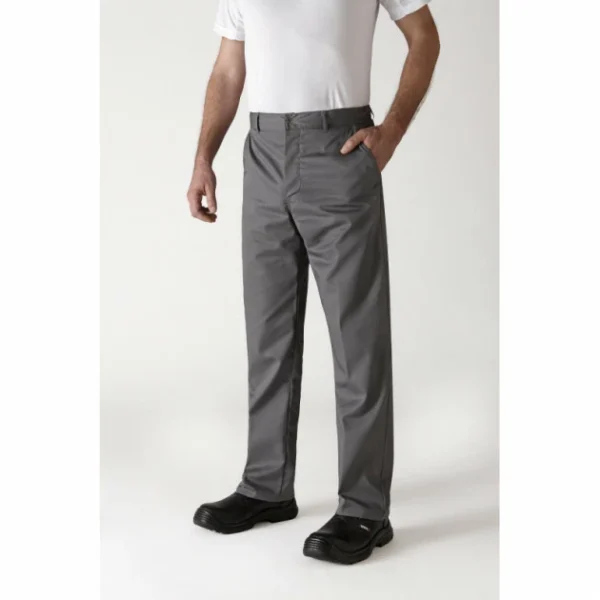 Les meilleures critiques de 🔔 Pantalon de Cuisine Mixte Gris Anthracite TIMEO T.50 Robur ⌛ magasin 1